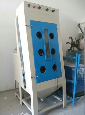手動(dòng)立式玻璃噴砂機(jī)_表面處理設(shè)備_中鋁網(wǎng)